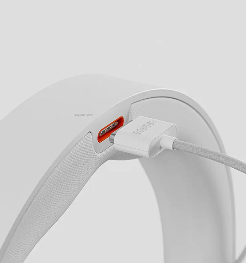 Bild der magnetischen Ladebuchse